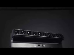 Lumière à LED à haute luminosité à tête mobile 10X60W 4 en 1 perles de lumière