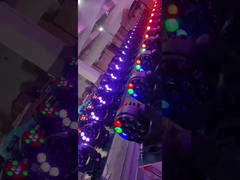 12pcs 40W RGBW 4 en 1 LED Beam Wash Head Light pour les lumières de mariage