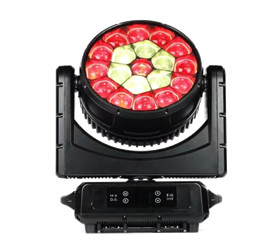 High Power Waterproof Moving Head Light IP66 With 5 - 60 Degree Zoom
